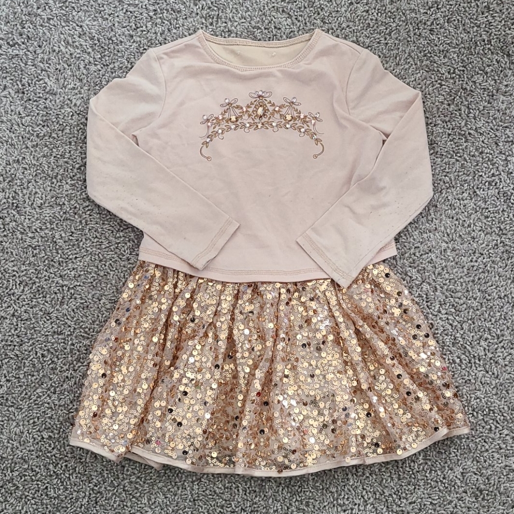 Toddler girl Pink dress ballerina style size 3